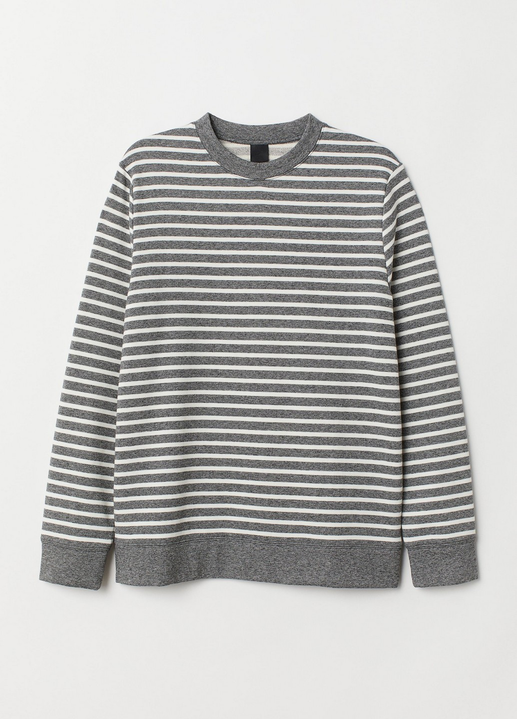 Пуловер H&M серый кэжуал