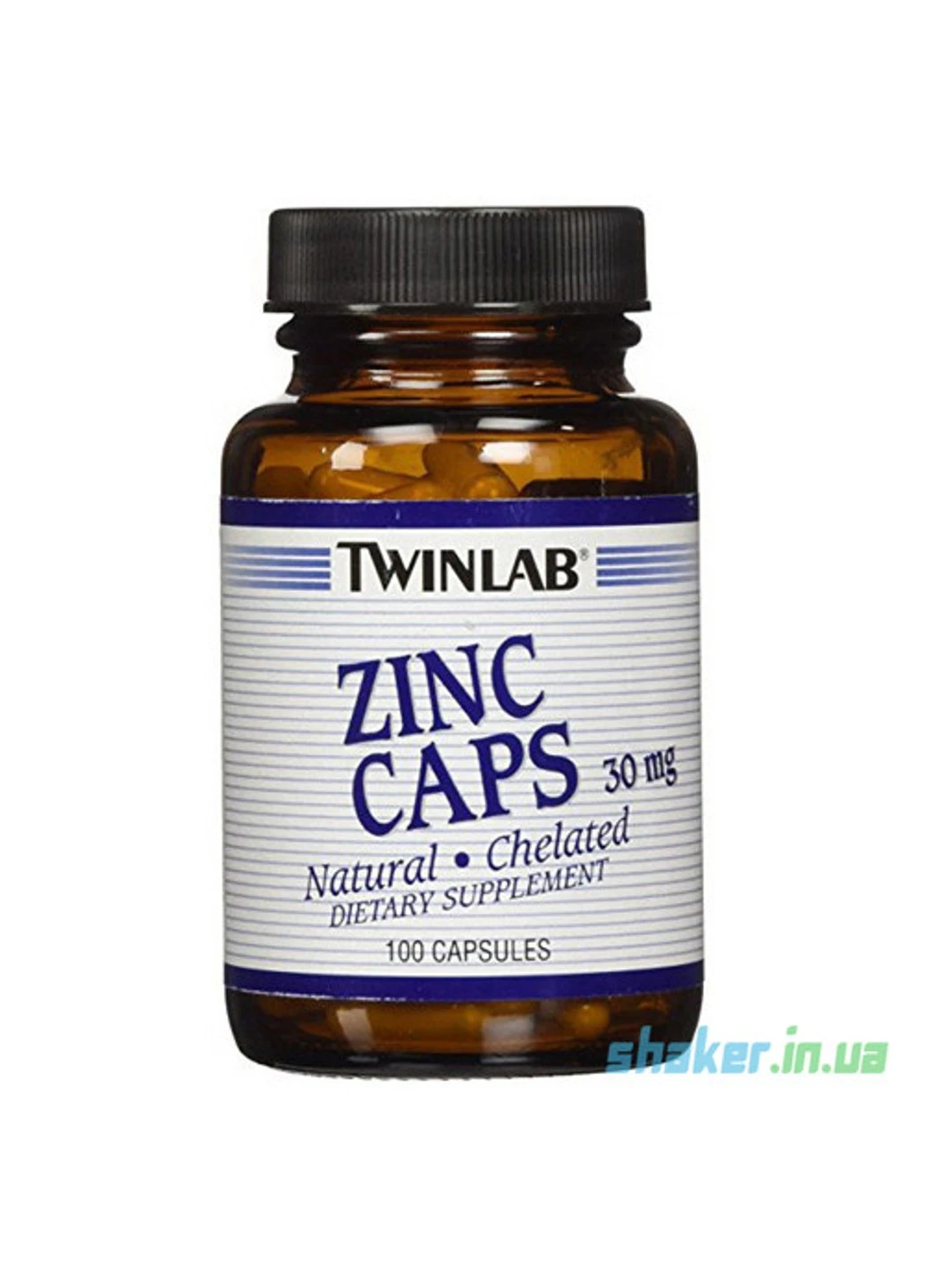 Цинк ZINC (100 капс) твінлаб Twinlab (255407925)