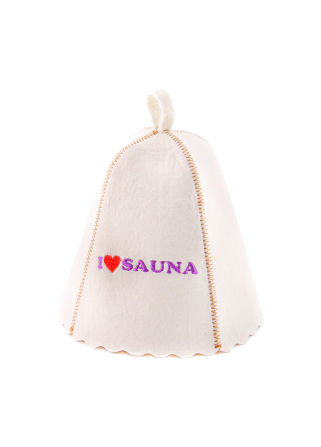 Банная шапка "Я люблю сауну" Luxyart (189142731)