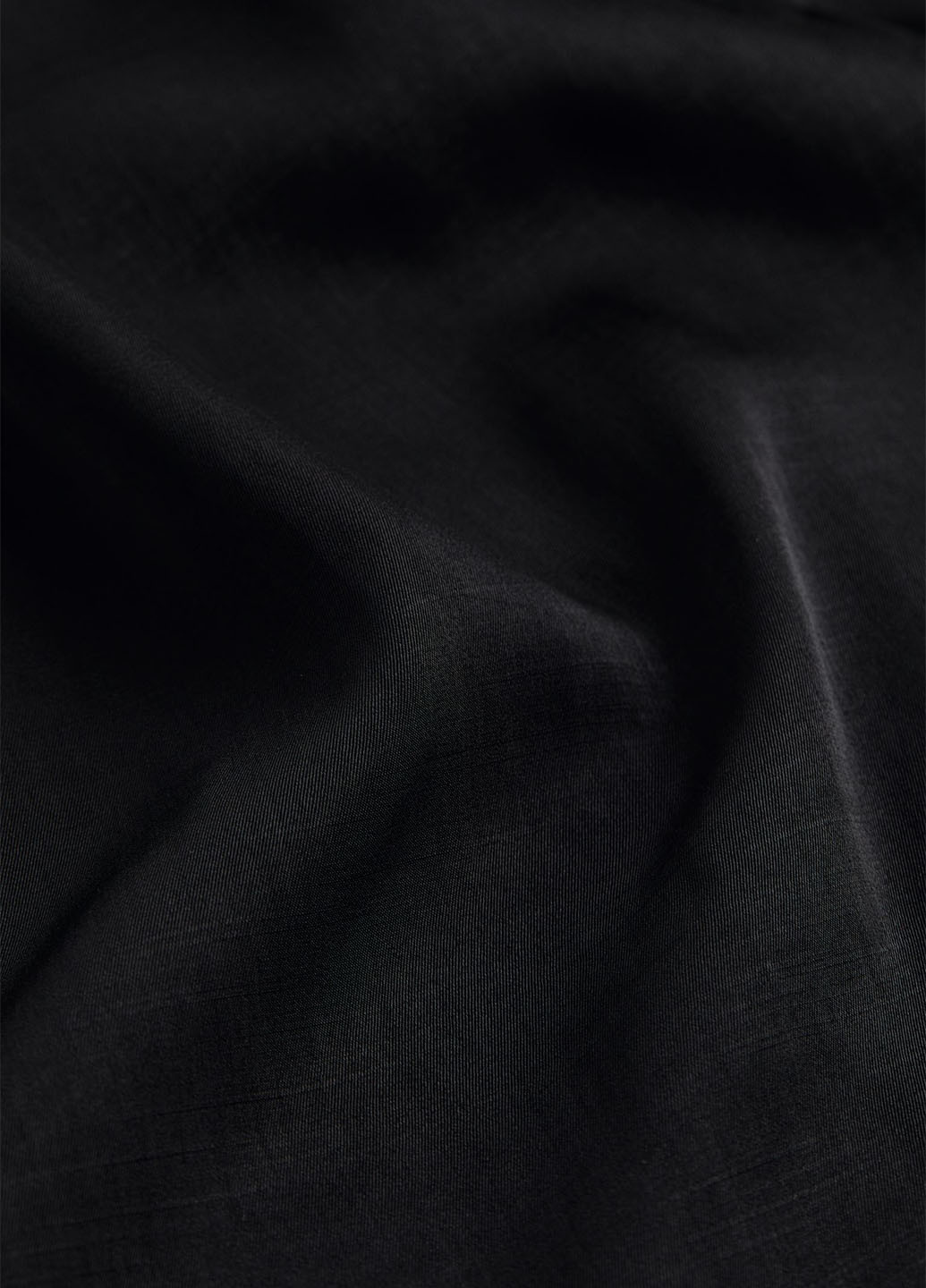 Чорна кежуал сукня на запах H&M однотонна