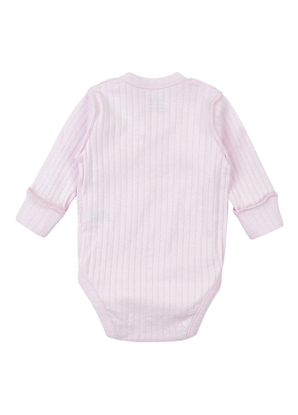 Рожевий демісезонний комплект (боді, повзунки, шапка) KRAKO