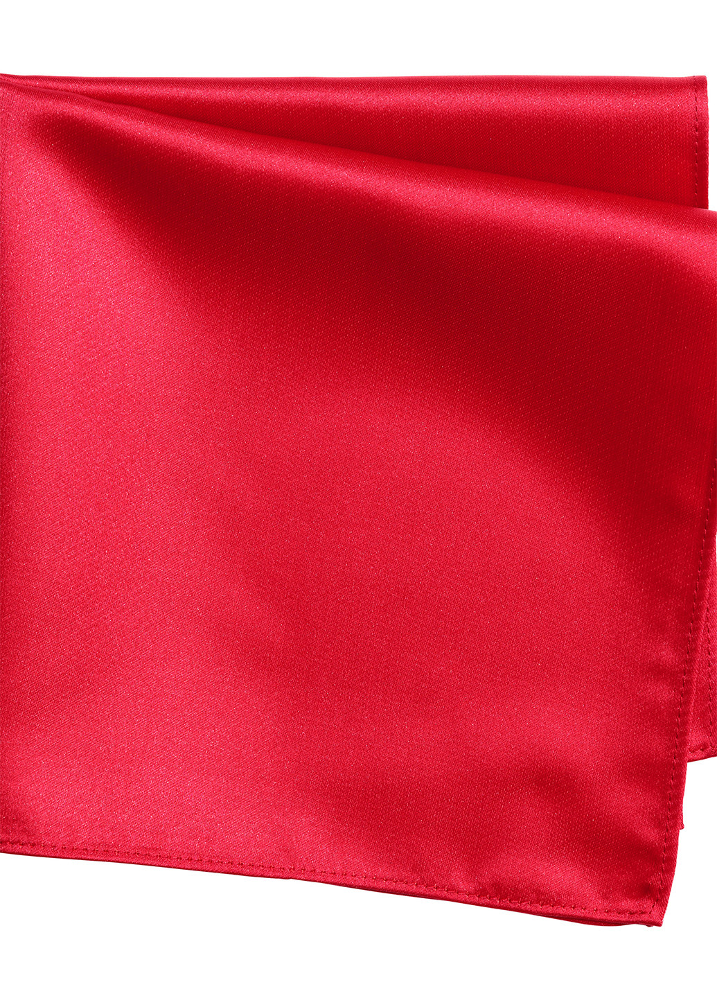 Платок H&M однотонный красный кэжуал полиэстер