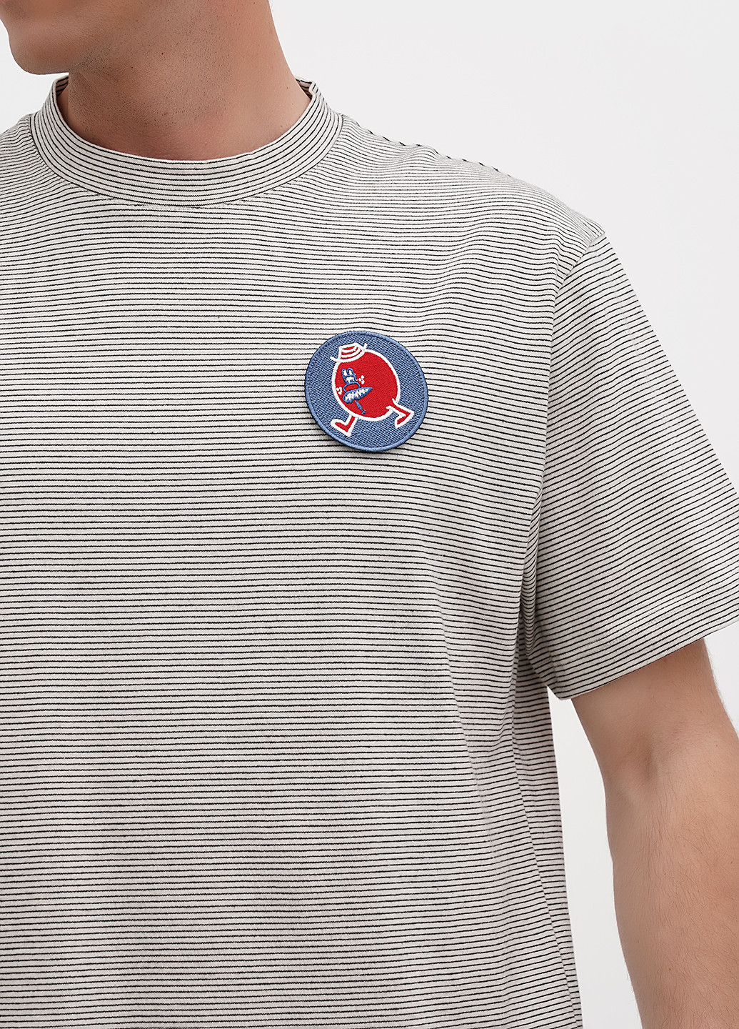 Черно-белая футболка Ted Baker