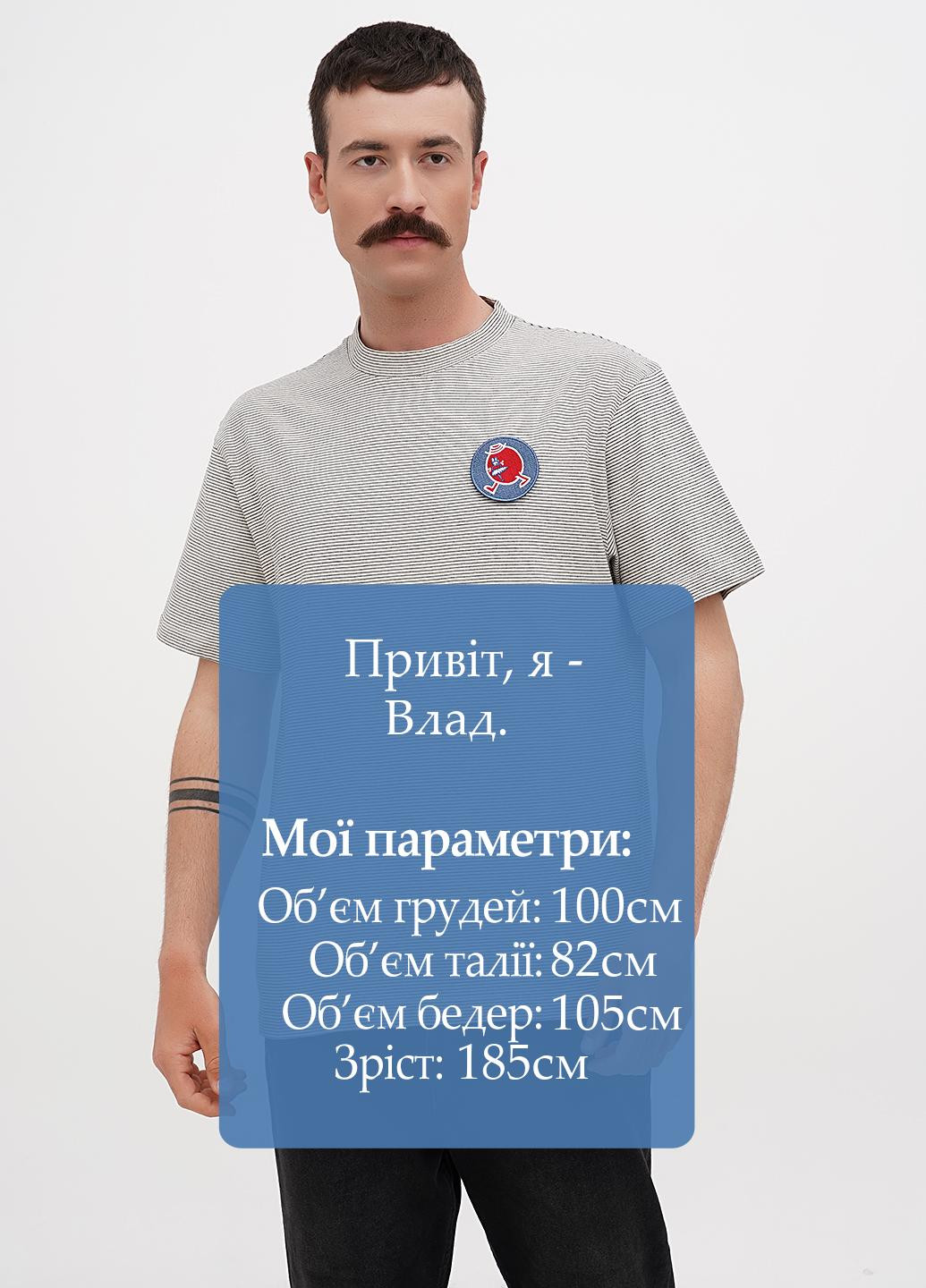 Черно-белая футболка Ted Baker