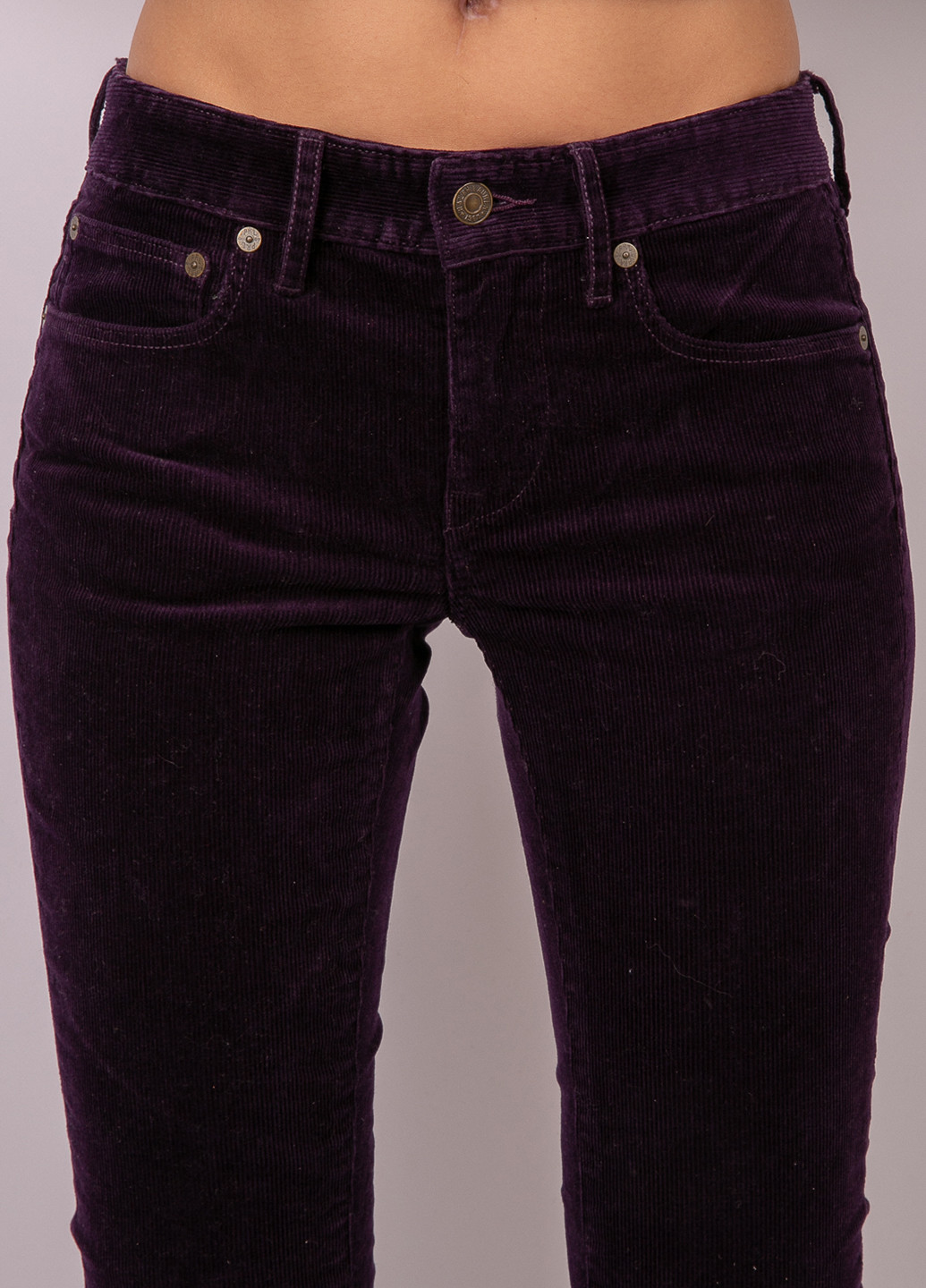 Фиолетовые кэжуал демисезонные зауженные брюки Ralph Lauren