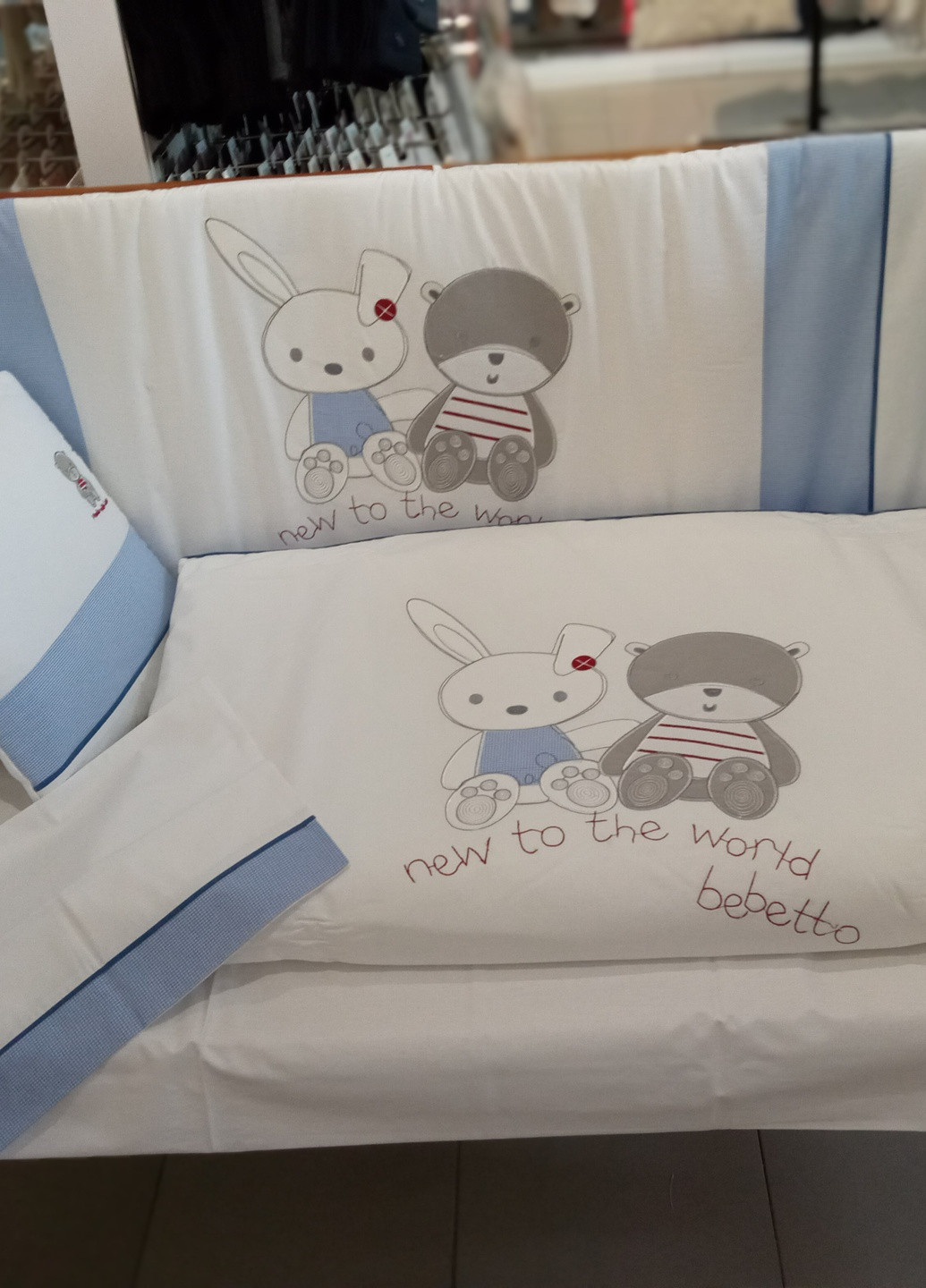 Набір для дитячого ліжечка з 7 речей Bebetto (220172915)