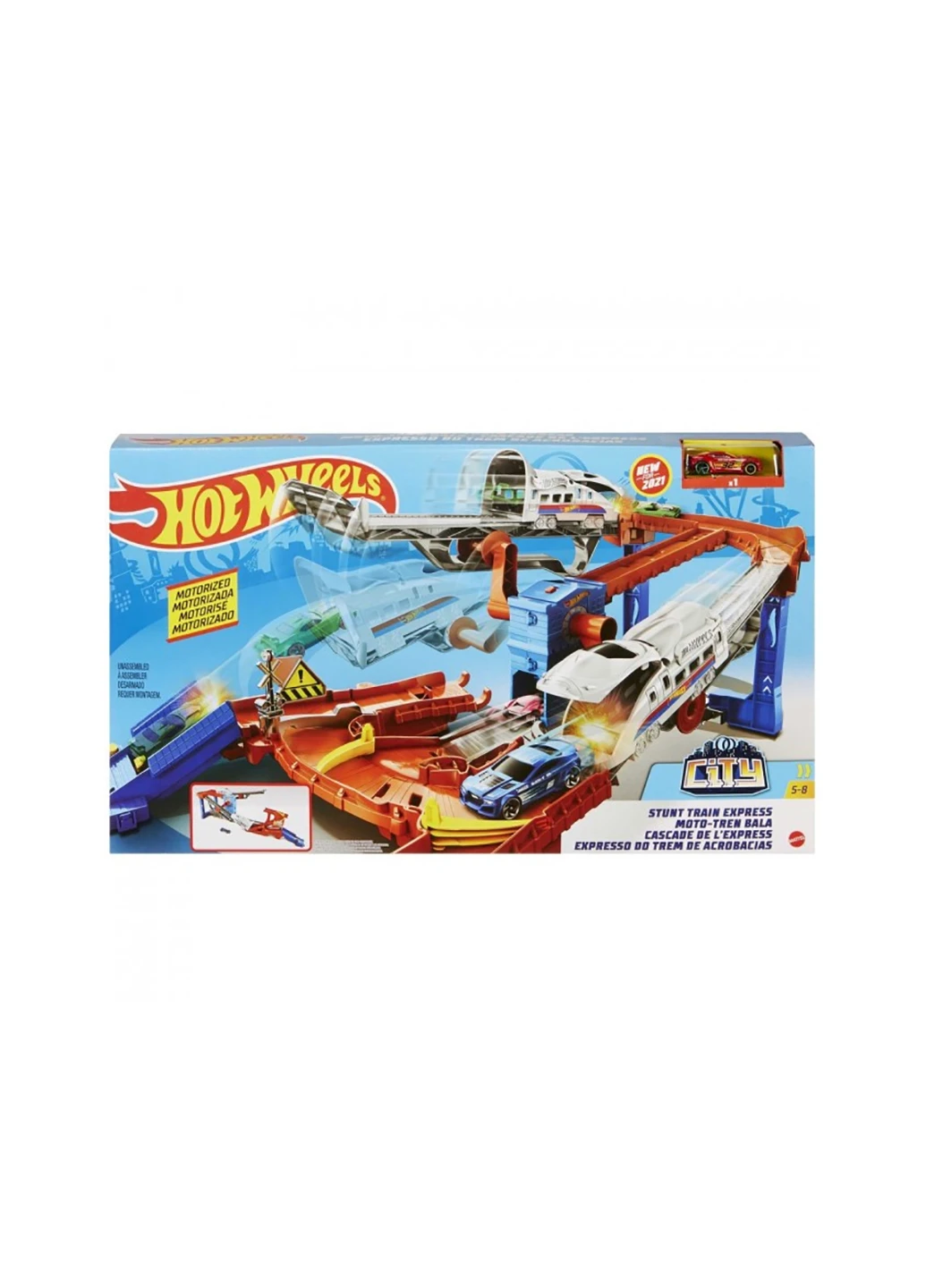 Ігровий набір "Гонки на залізниці" Hot Wheels GRW38 (255259799)