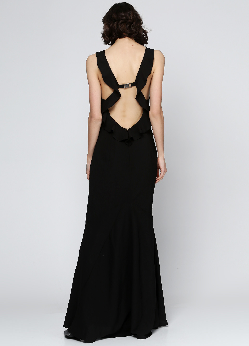 Чорна вечірня плаття, сукня Jarlo однотонна