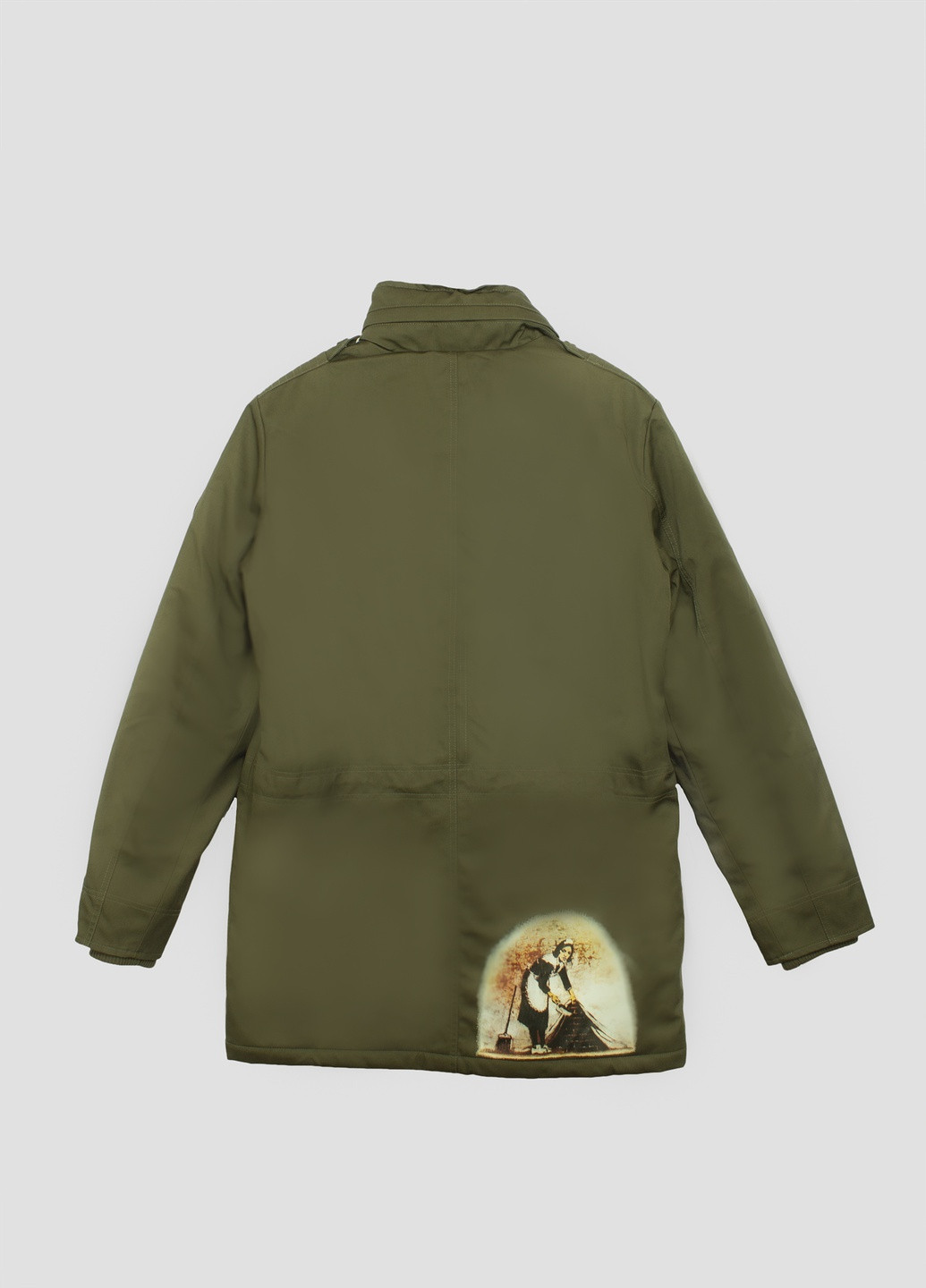 Оливковая (хаки) зимняя куртка Homebase