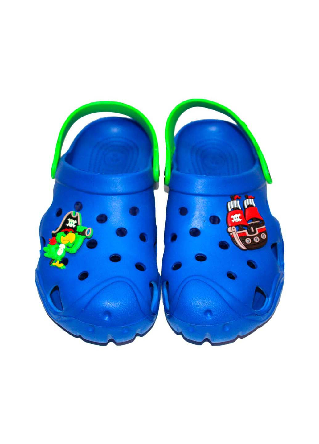 Синие сабо Jose Amorales