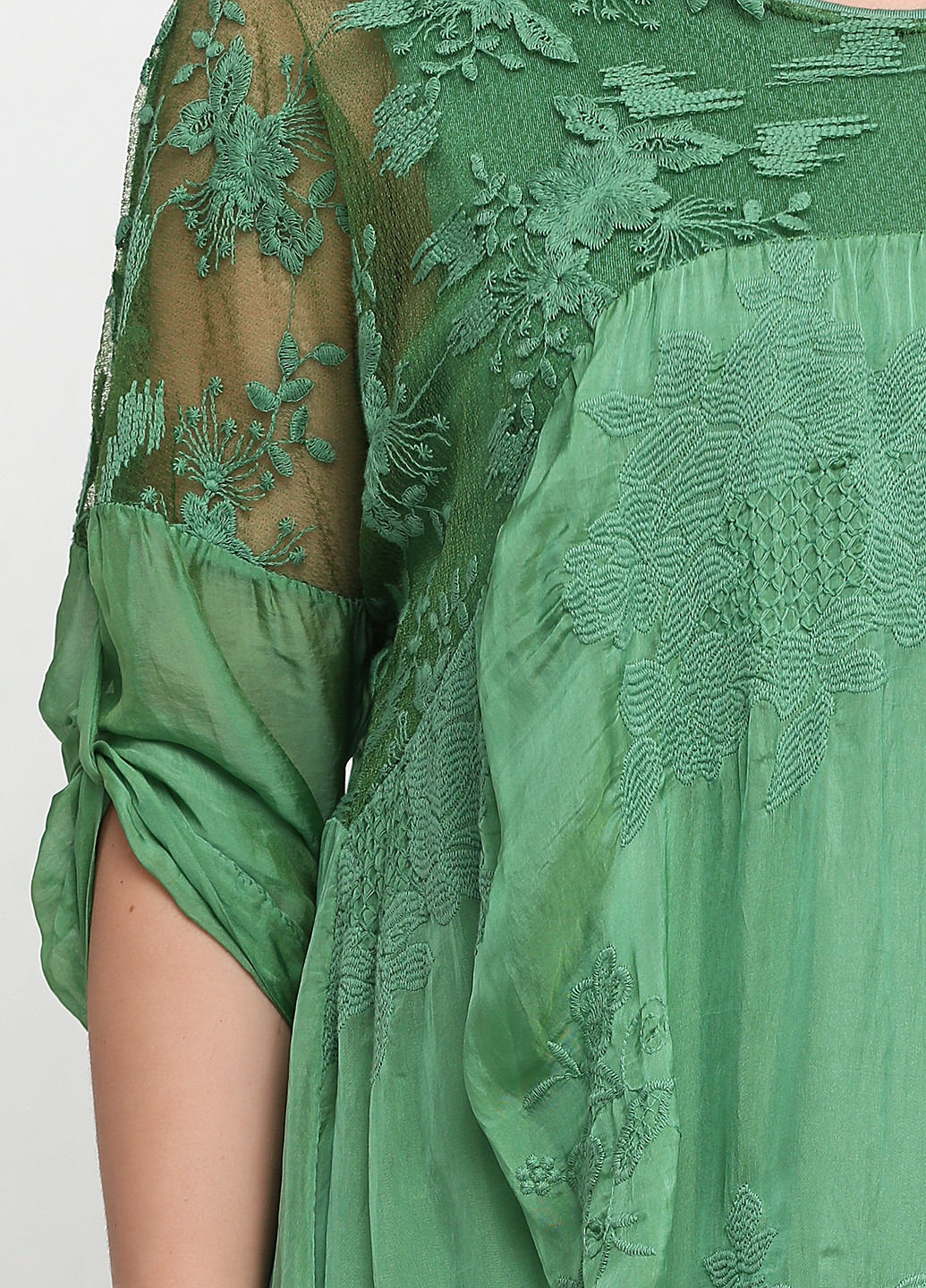 Зелена кежуал сукня оверсайз New Collection однотонна