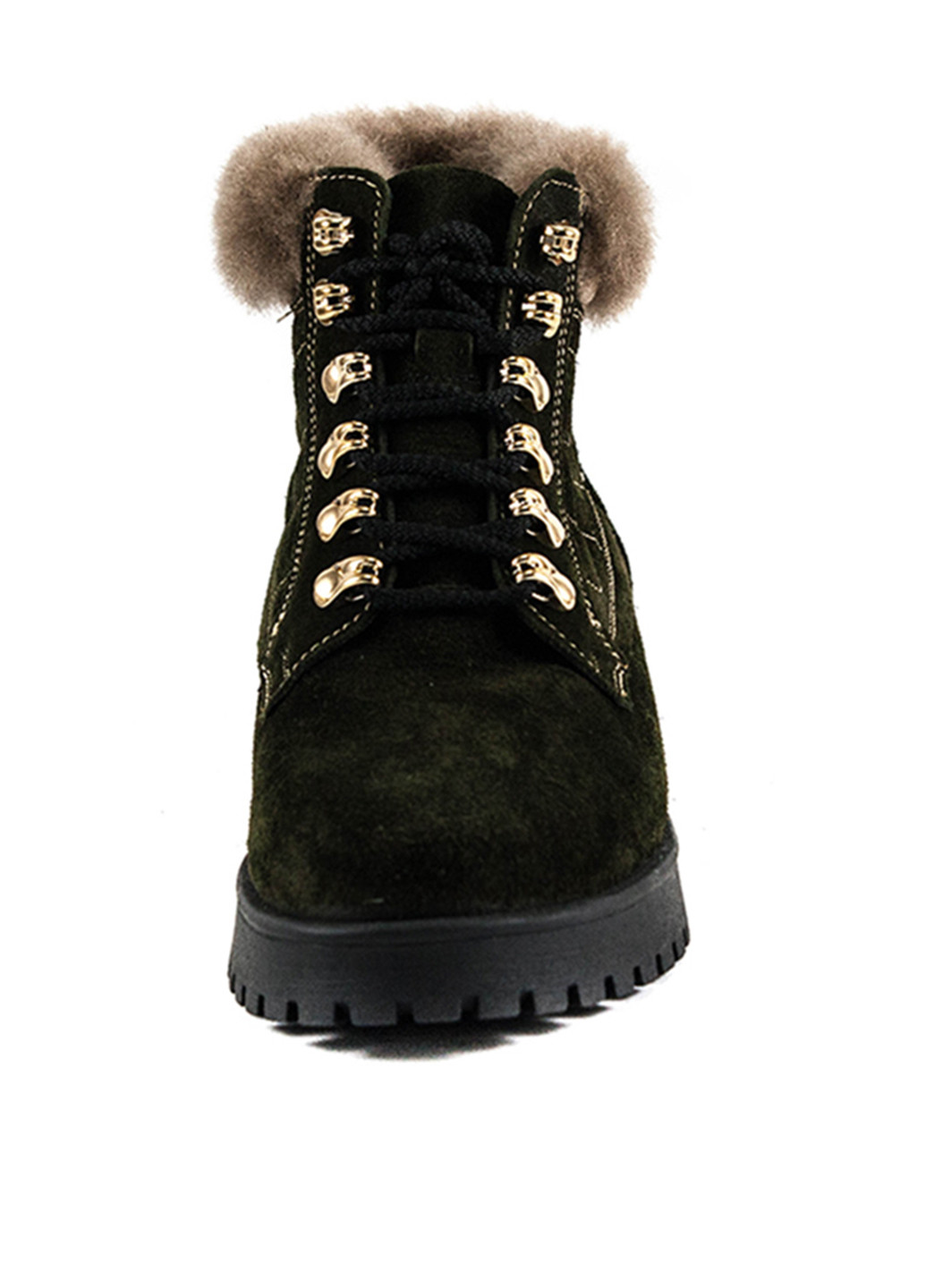 Зимние ботинки Mida с мехом из натуральной замши