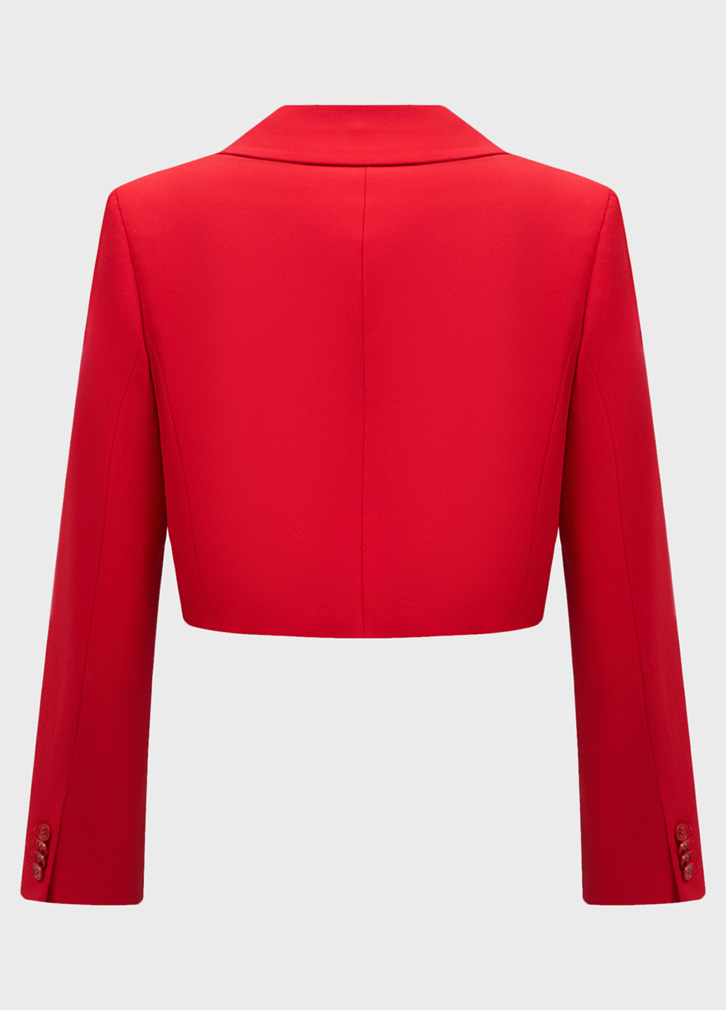 Красный женский жакет Drykorn однотонный - демисезонный