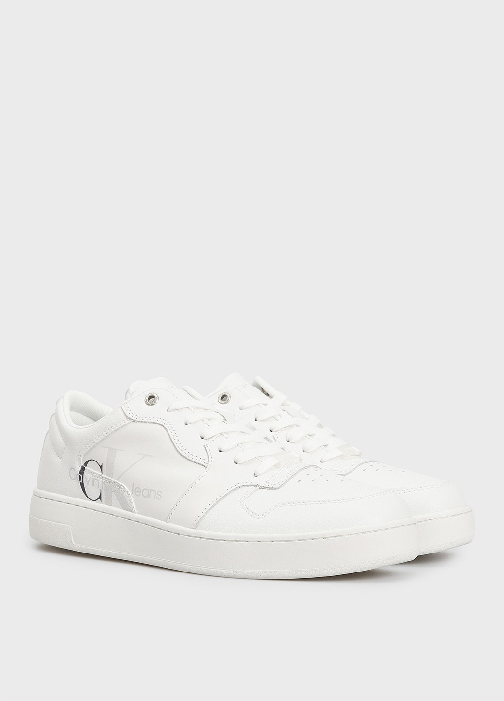 Белые всесезонные кроссовки Calvin Klein Jeans