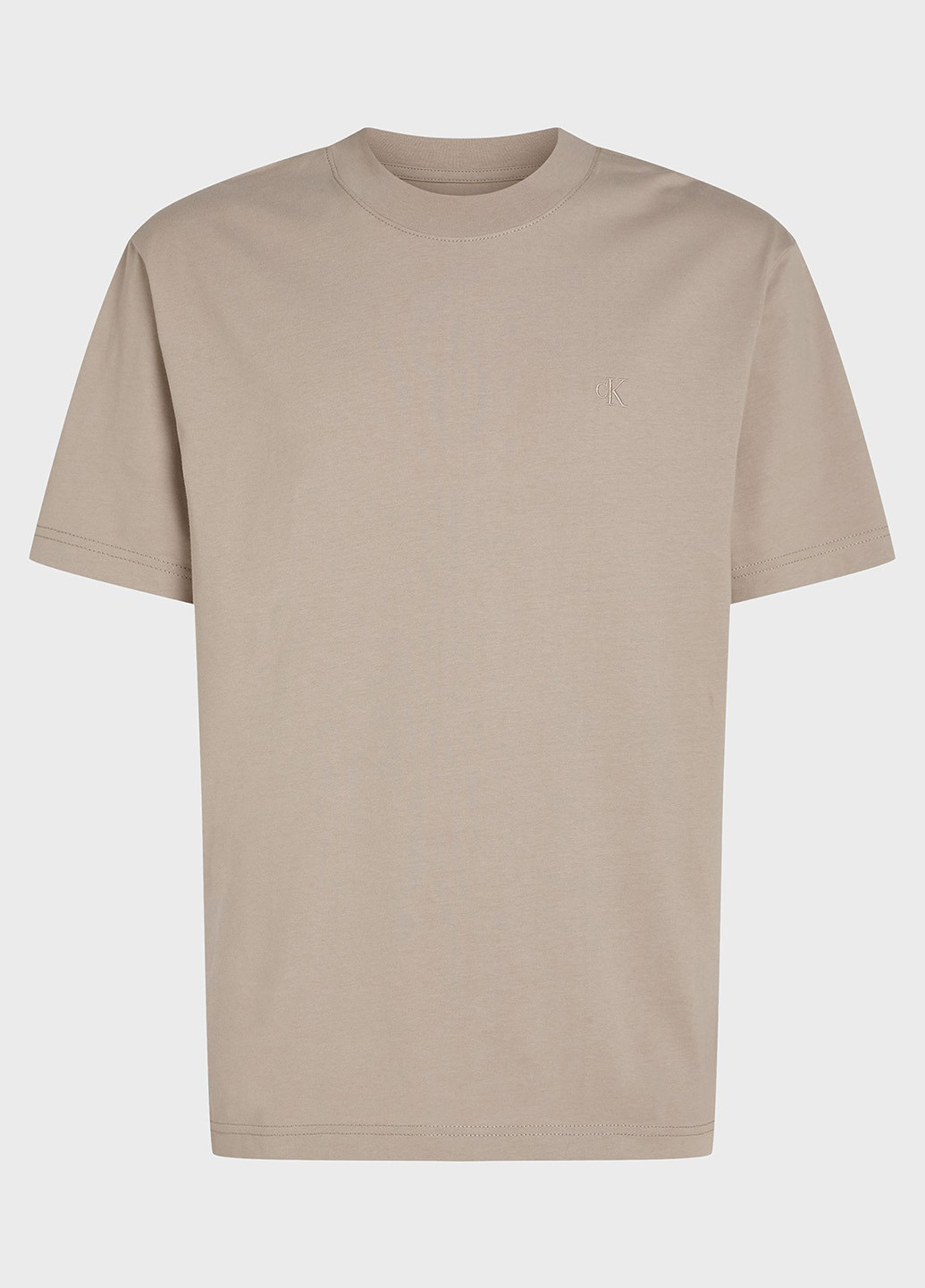 Бежевая футболка Calvin Klein Jeans