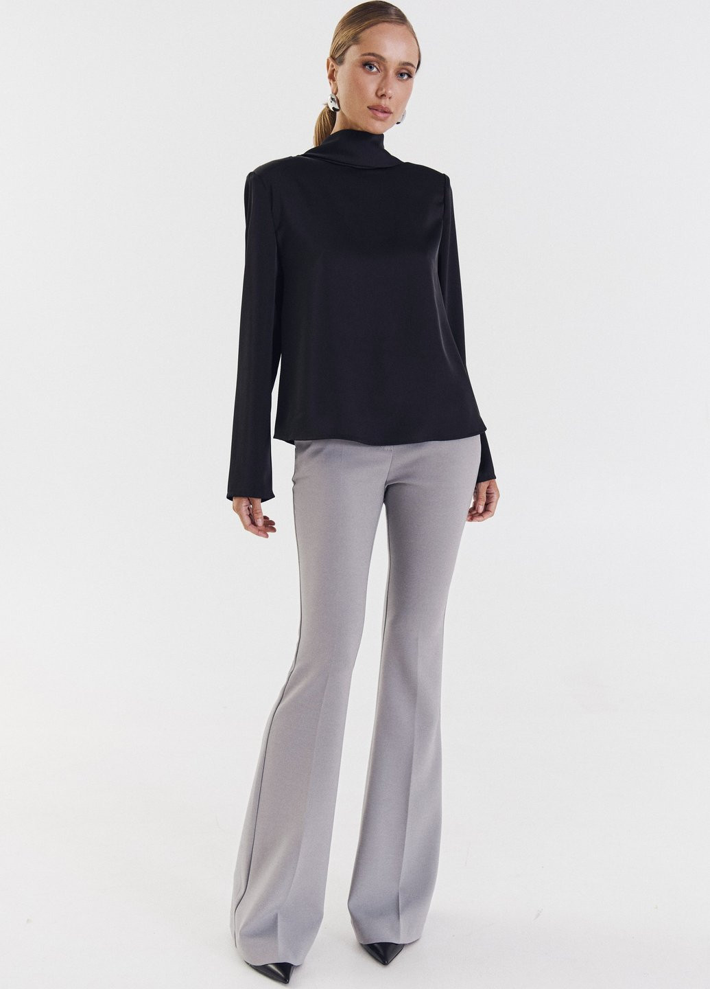 Чёрная блуза Gepur