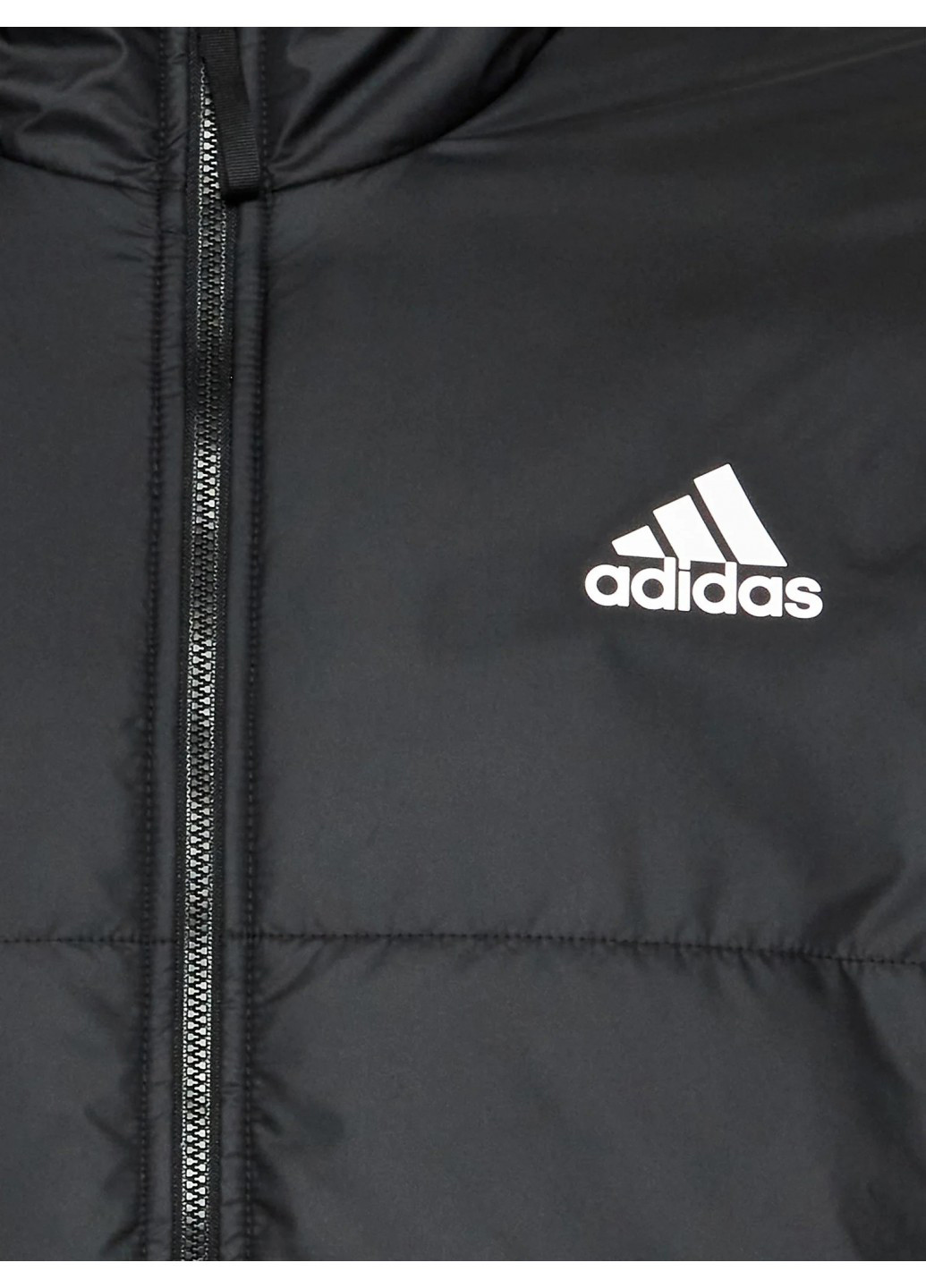Черная зимняя куртка adidas BSC 3S INS JKT BLACK