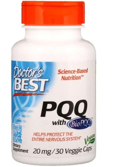 PQQ with BioPQQ 20 mg 30 Veg Caps DRB-00295 Doctor's Best (256379906)