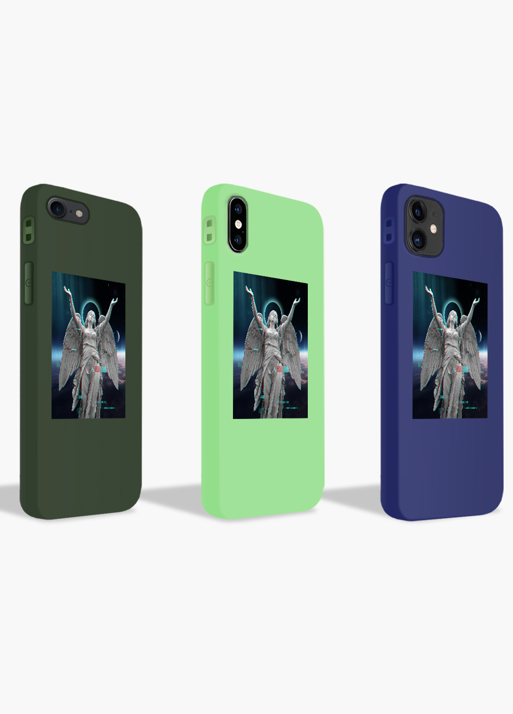 Чехол силиконовый Apple Iphone Xr Ангел Ренессанс (Angel Renaissance) (8225-1592) MobiPrint (219518381)