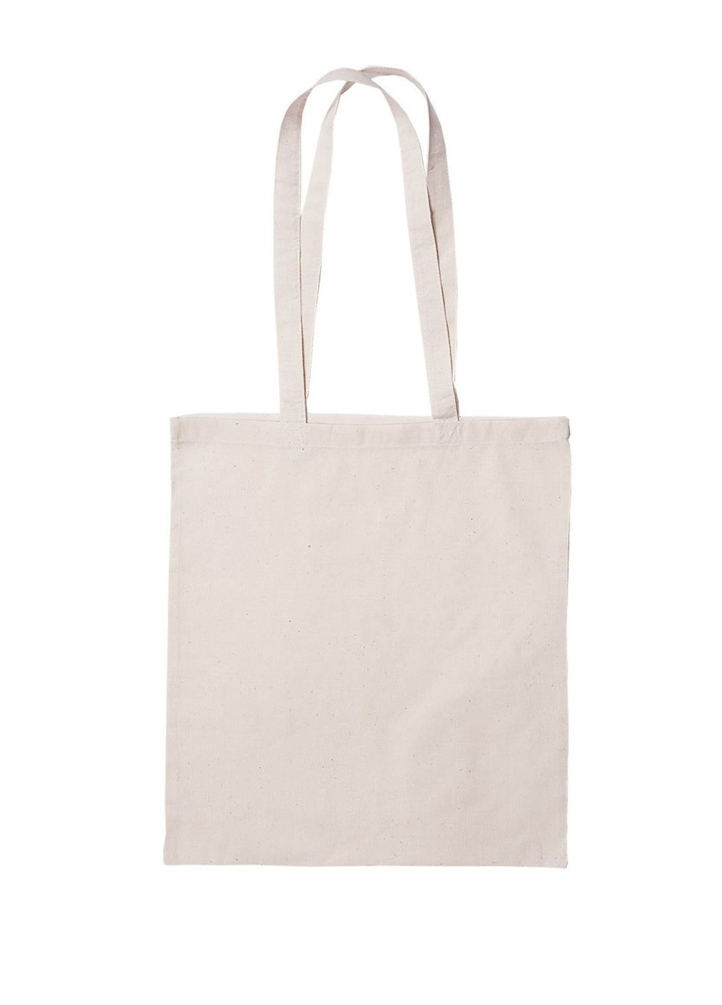 Эко-сумка шоппер из хлопка бежевая Discover shopping (251272366)