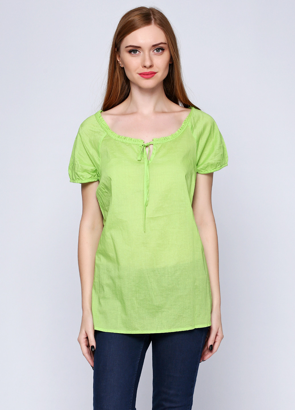 Салатова блуза S.Oliver
