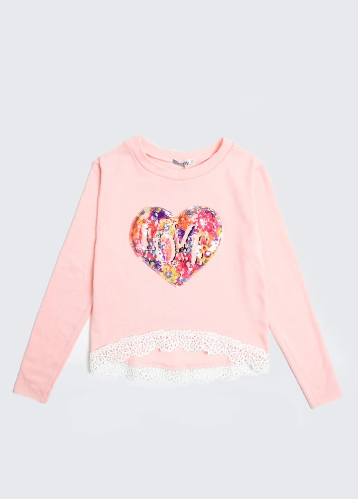 Персиковий зимовий батник Let's Shop