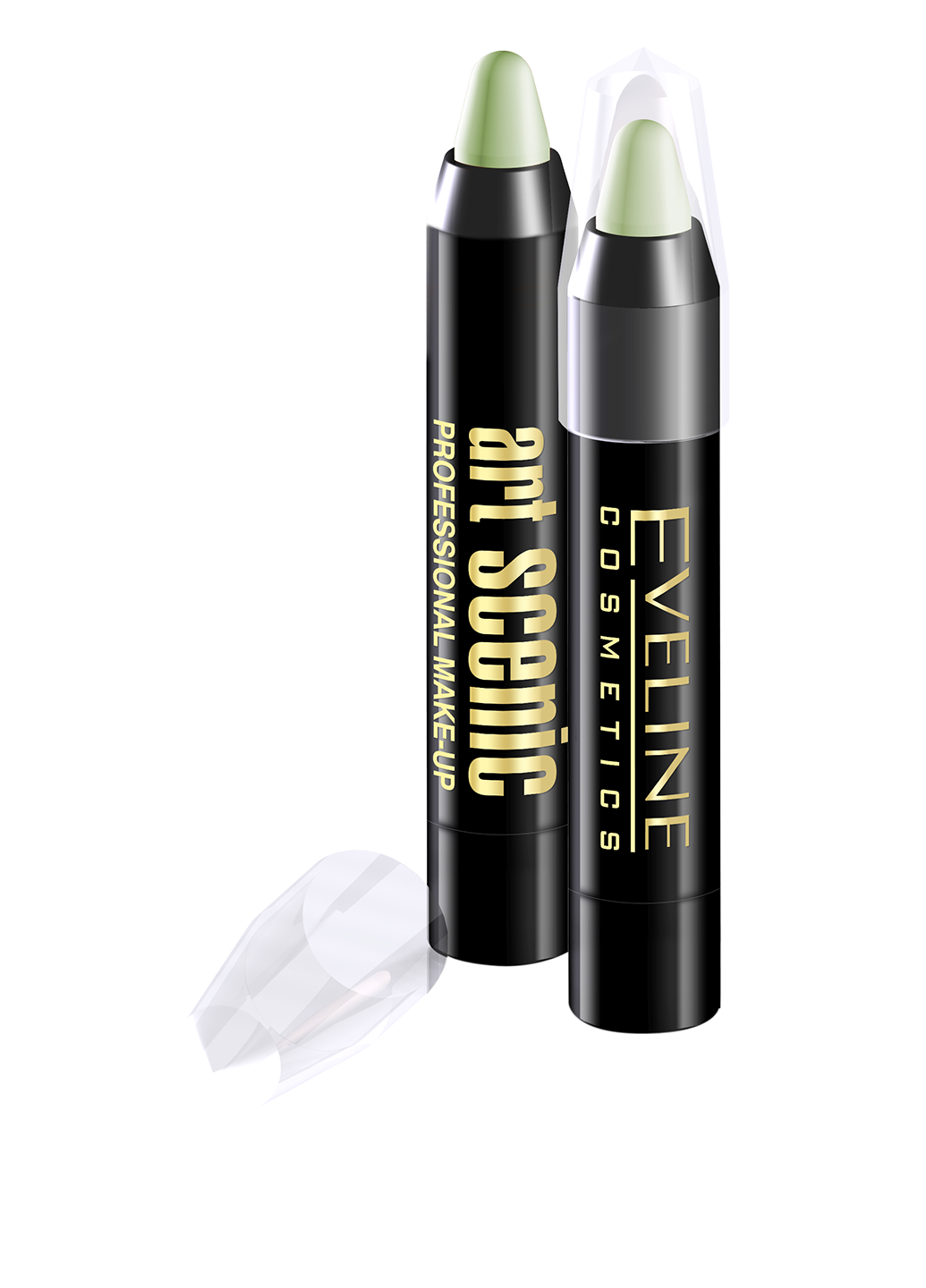 Корректирующий карандаш Агt Scenic Professional Make-Up GREEN №4 Eveline (17115238)