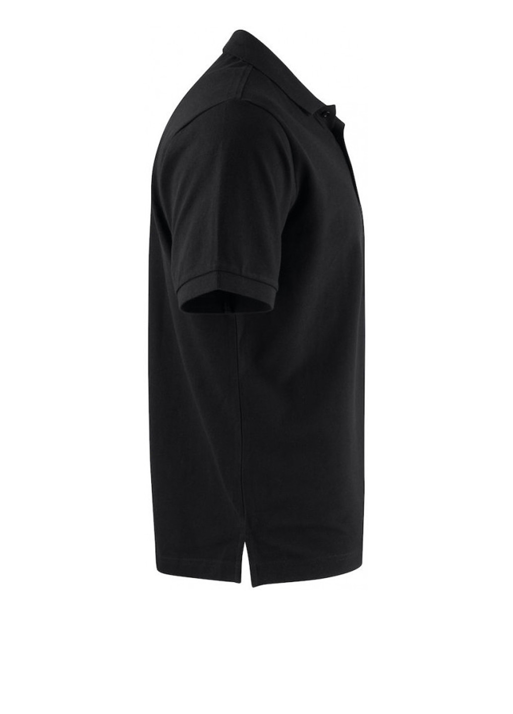 Черная футболка-поло для мужчин James Harvest однотонная