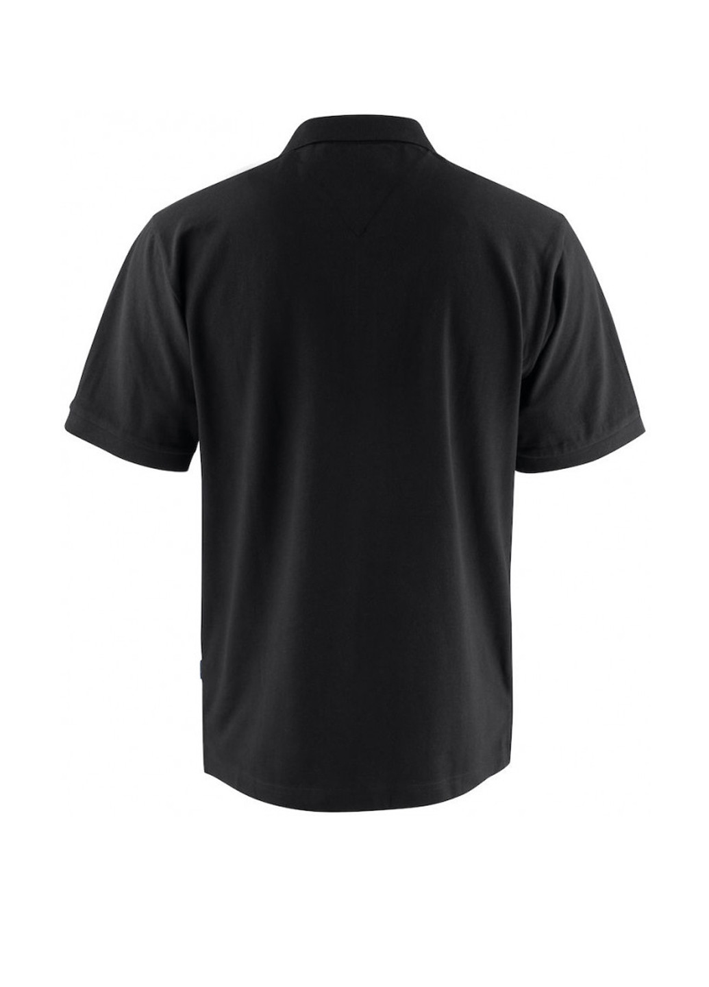 Черная футболка-поло для мужчин James Harvest однотонная