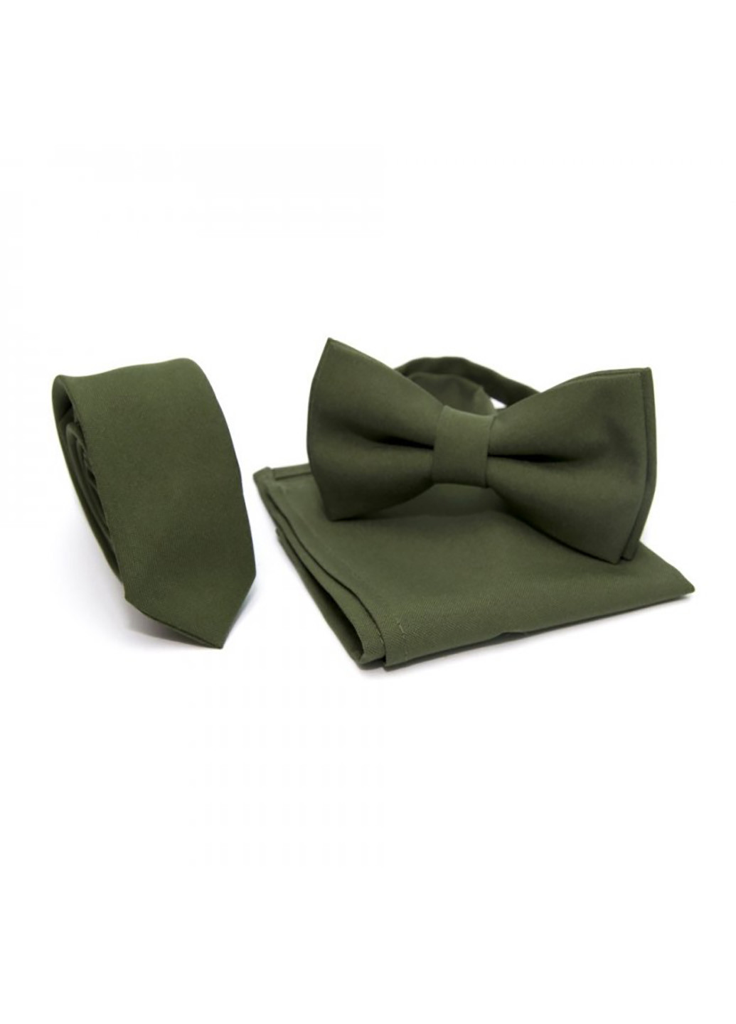 Набор 3в1 галстук, бабочка, платок 6х12, 21х21 см GOFIN (219905250)