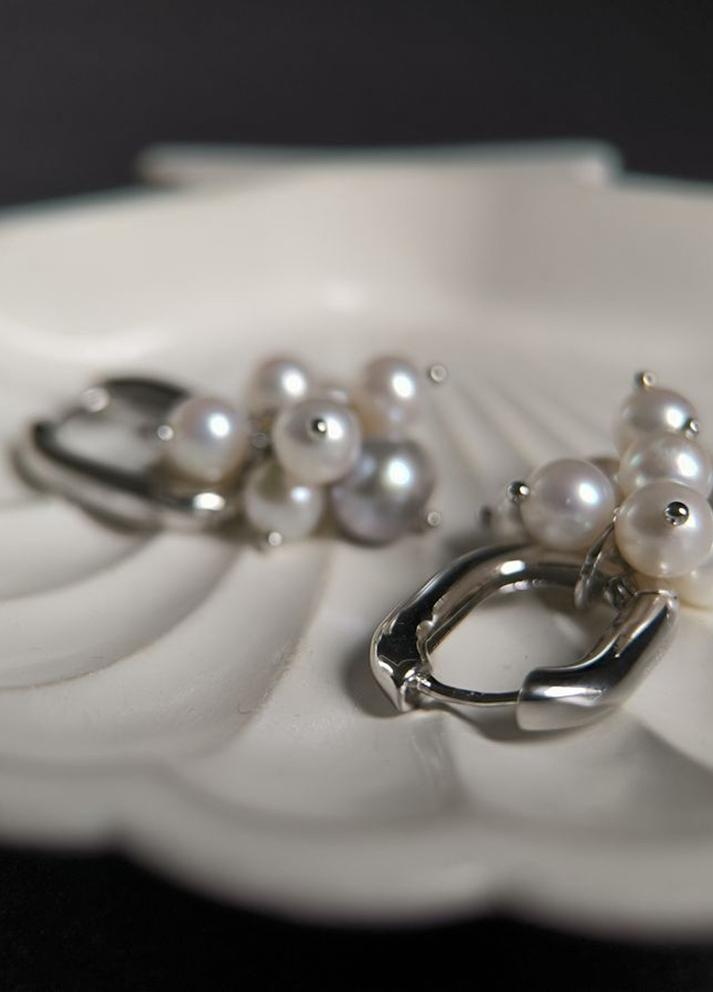 Сережки Silver Flame (350941568)