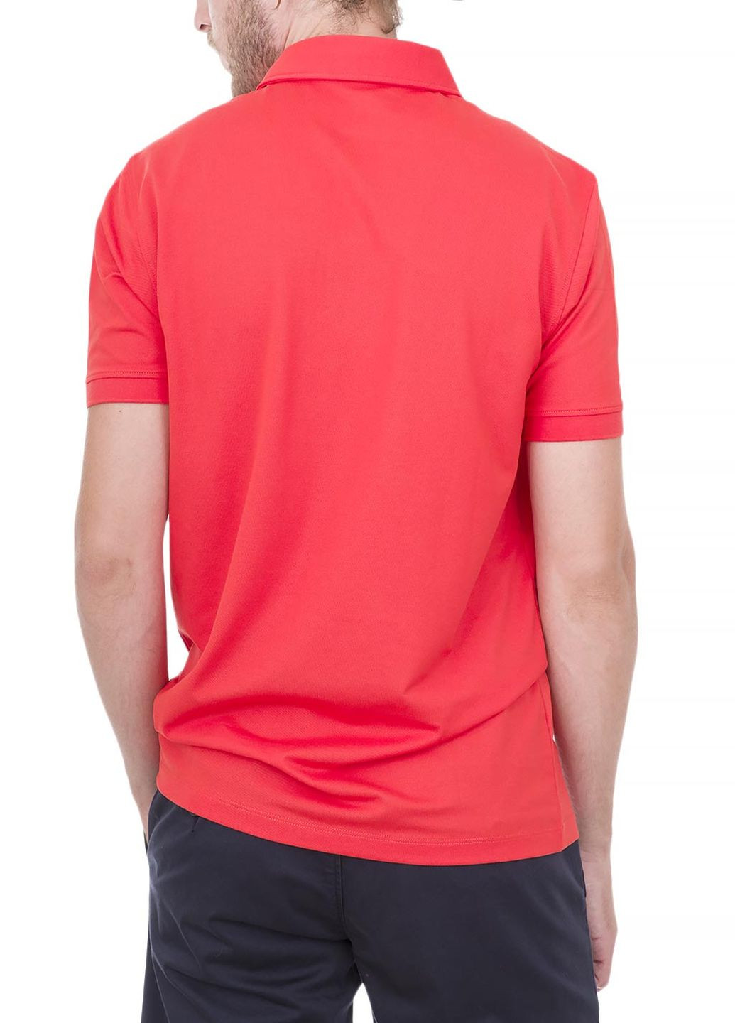 Оранжевая футболка-поло чоловіче для мужчин Bogner однотонная