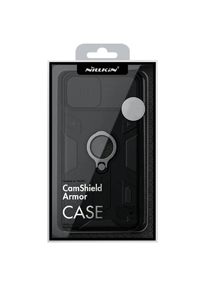 TPU+PC чохол CamShield Armor (шторка на камеру) для Apple iPhone 12 Pro / 12 (6.1"") Чорний (is_00000039990_1) Nillkin (250500110)