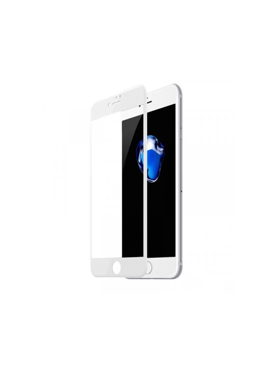 Стекло защитное для iPhone 7/8 Plus True 3D white Baseus (220512391)
