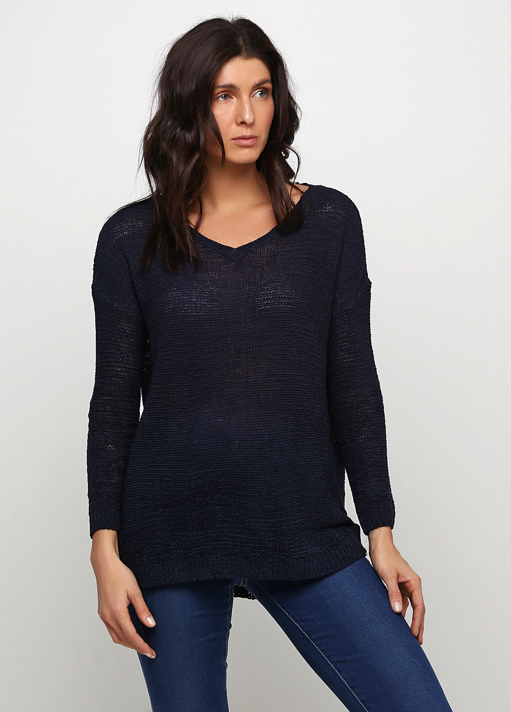 Темно-синій демісезонний пуловер пуловер Esmara