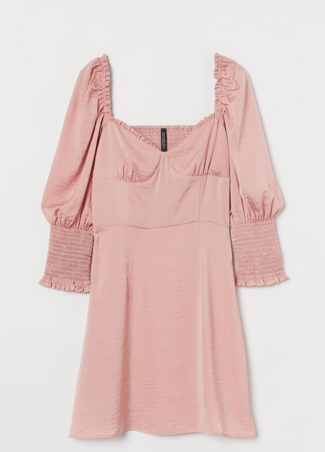 Розовое платье H&M