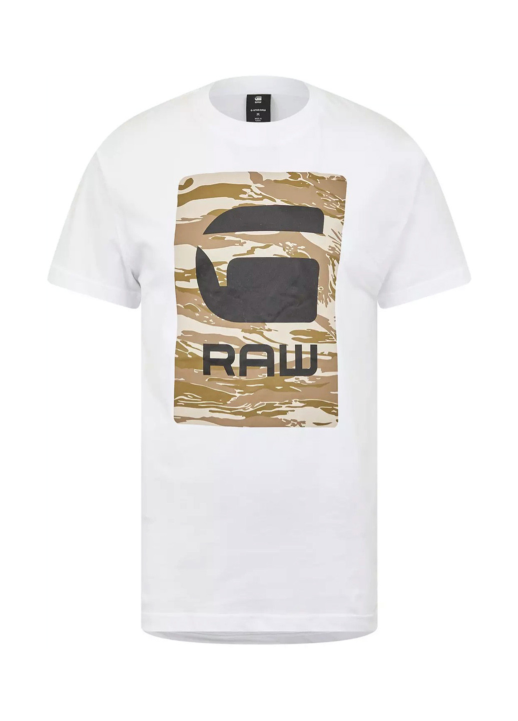 Белая футболка G-Star Raw