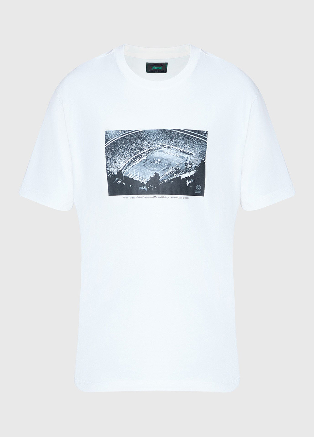 Белая футболка Franklin & Marshall