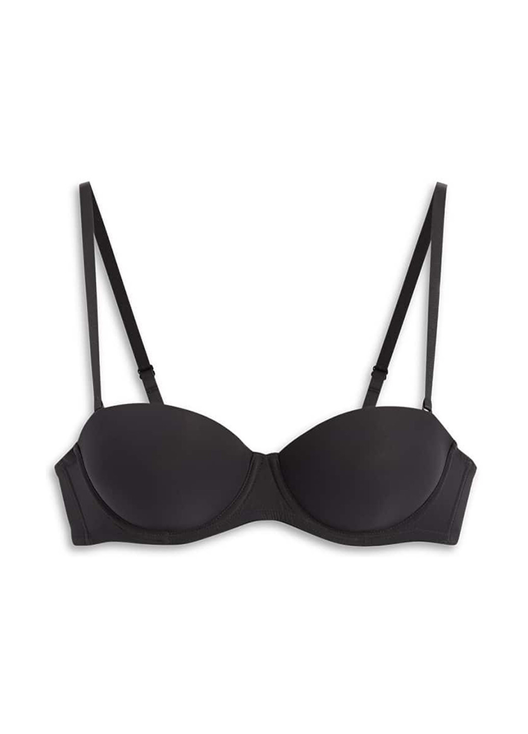 Чорний балконет бюстгальтер C&A з кісточками поліамід