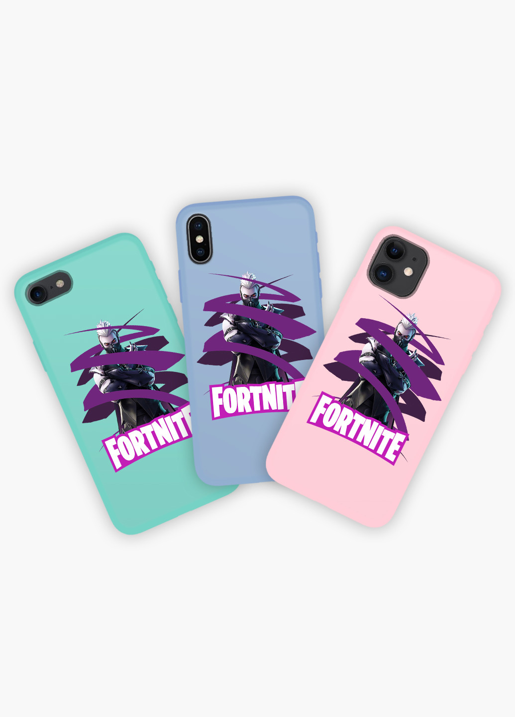 Чохол силіконовий Apple Iphone X Фортнайт (Fortnite) (6129-1190) MobiPrint (219333762)