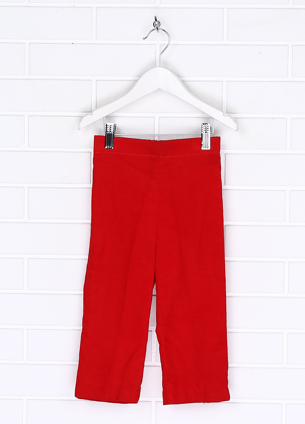 Красные кэжуал демисезонные прямые брюки Polly Flinders