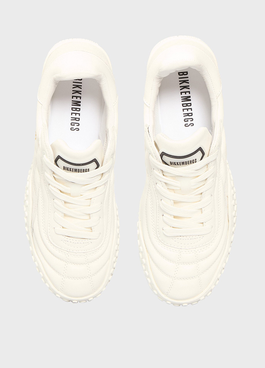 Молочные всесезонные кроссовки Bikkembergs