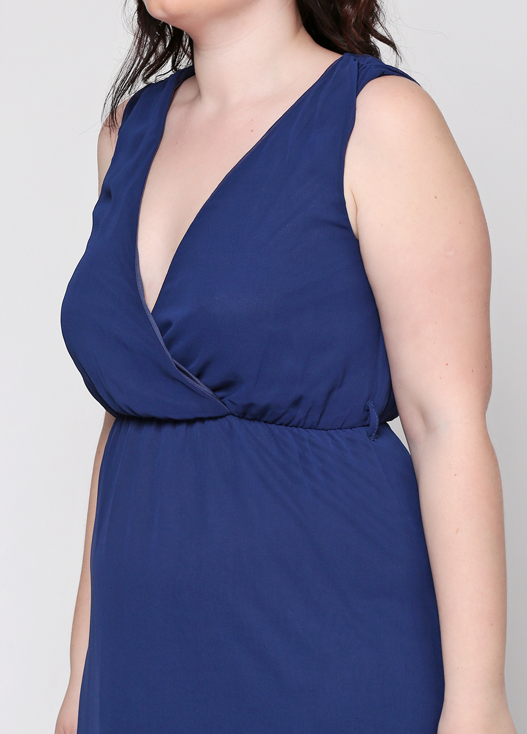 Синее коктейльное платье New Look