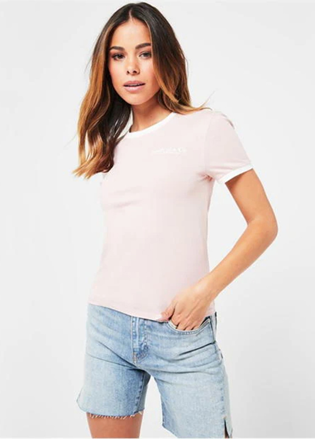 Світло-рожева літня футболка Soulcal & Co
