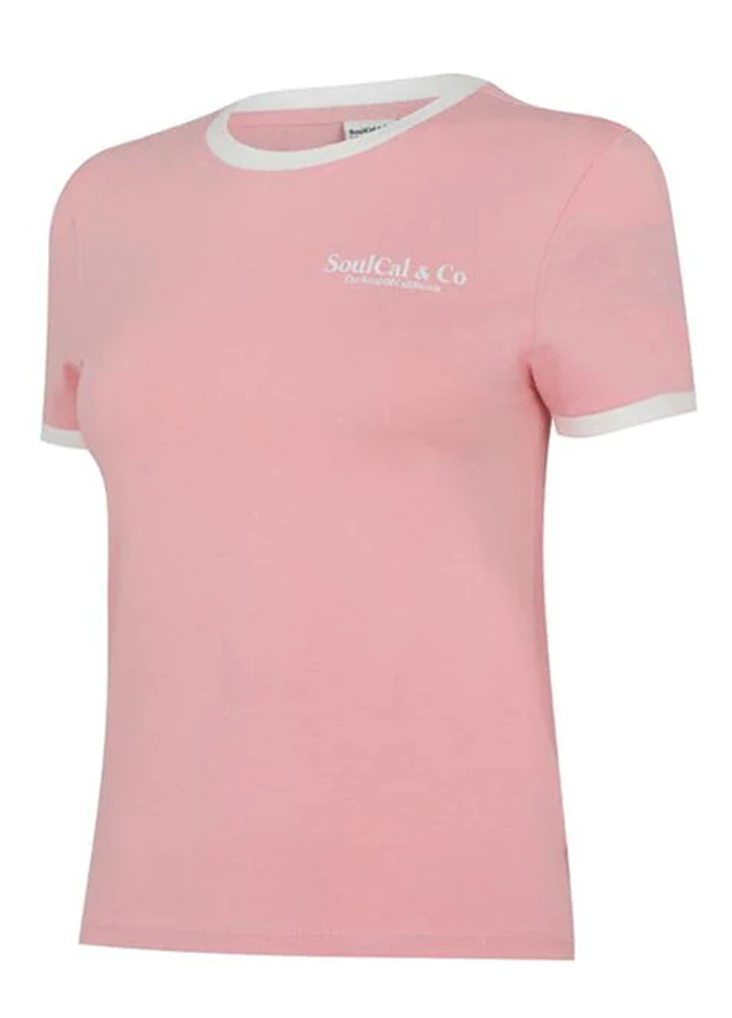 Світло-рожева літня футболка Soulcal & Co