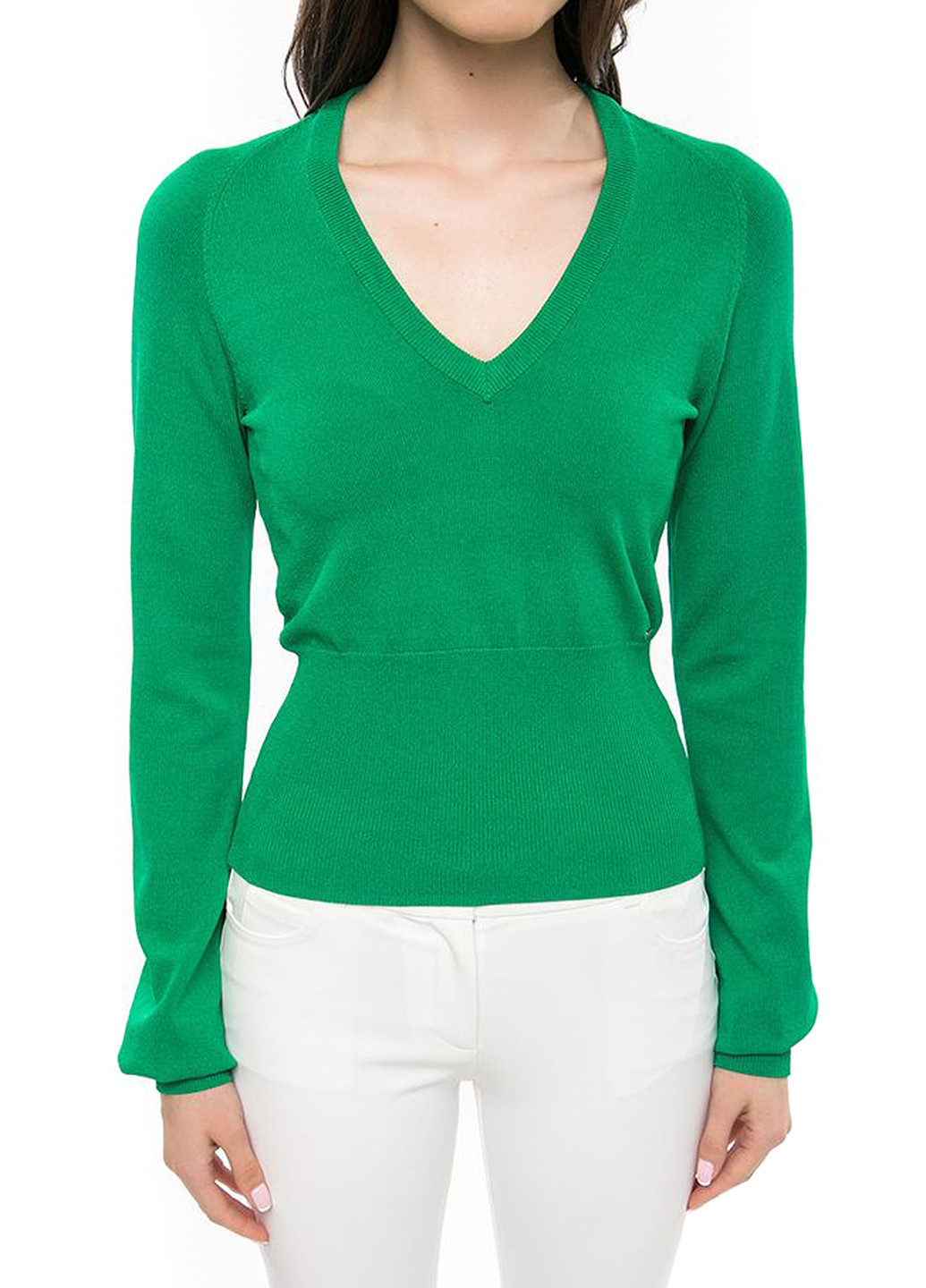 Зеленый демисезонный пуловер пуловер Guess by Marciano