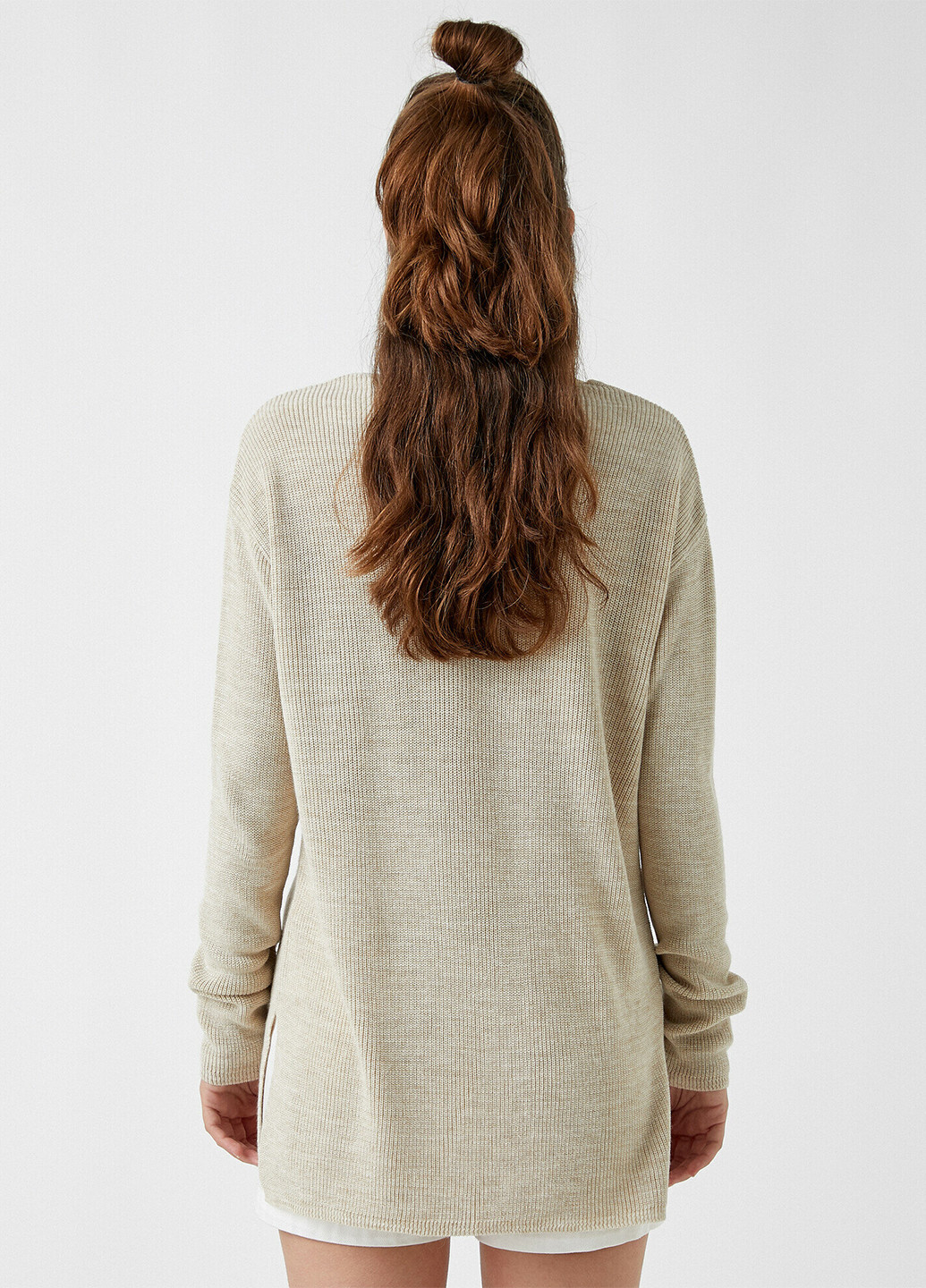 Светло-бежевый демисезонный пуловер пуловер KOTON