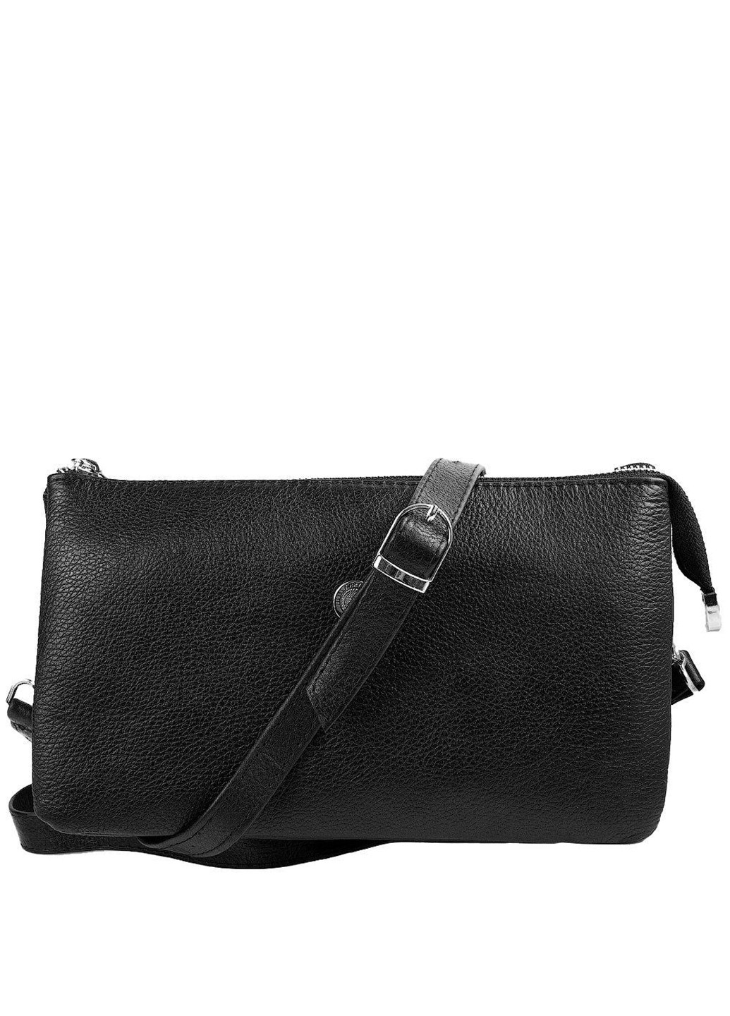 Женская кожаная сумка-клатч 26х150х4,5 см Karya (253031917)