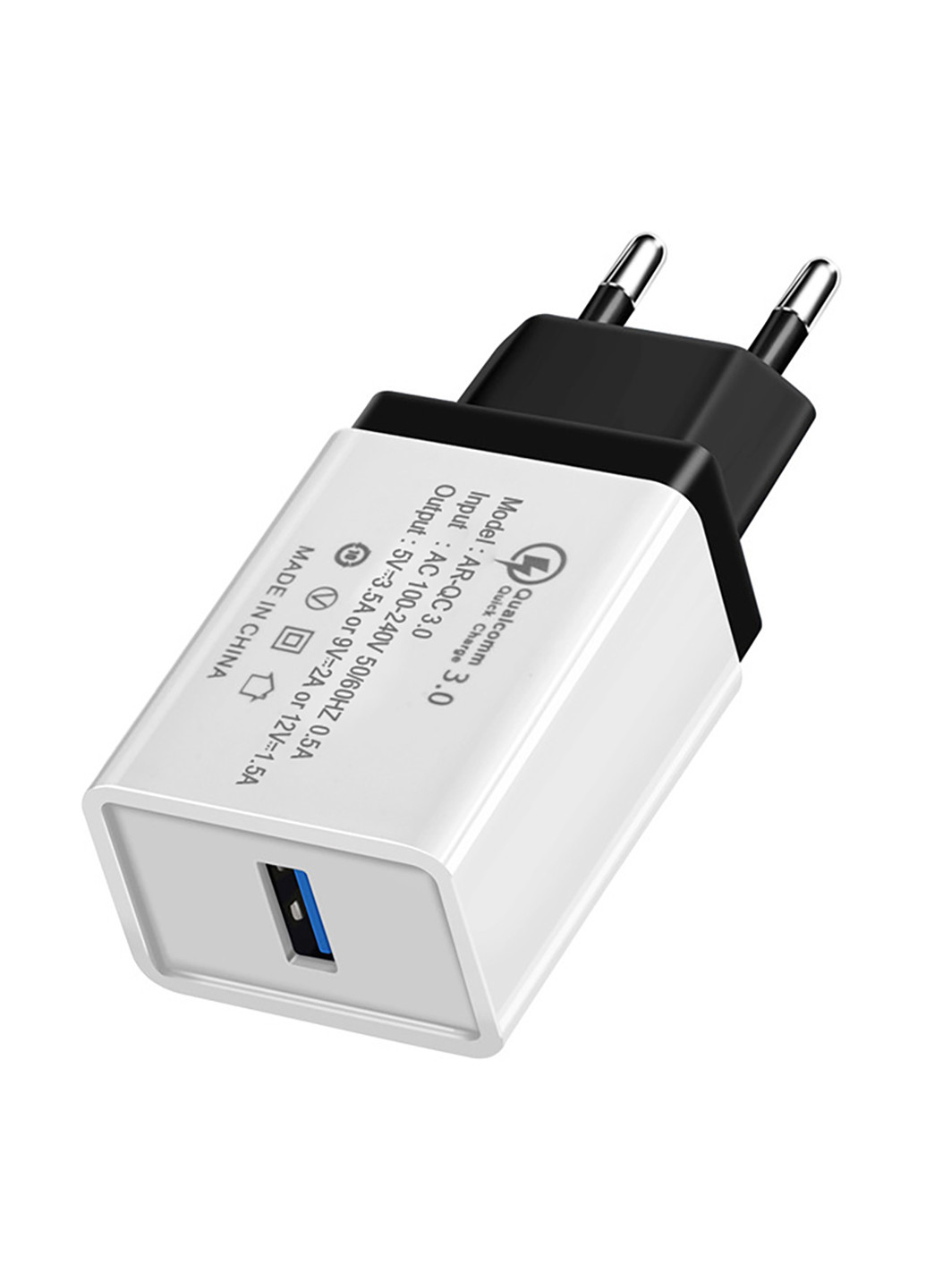 Мережевий зарядний пристрій 1 USB, Qualcom 3.0, 3.5A Black XoKo qc-100 (132504984)