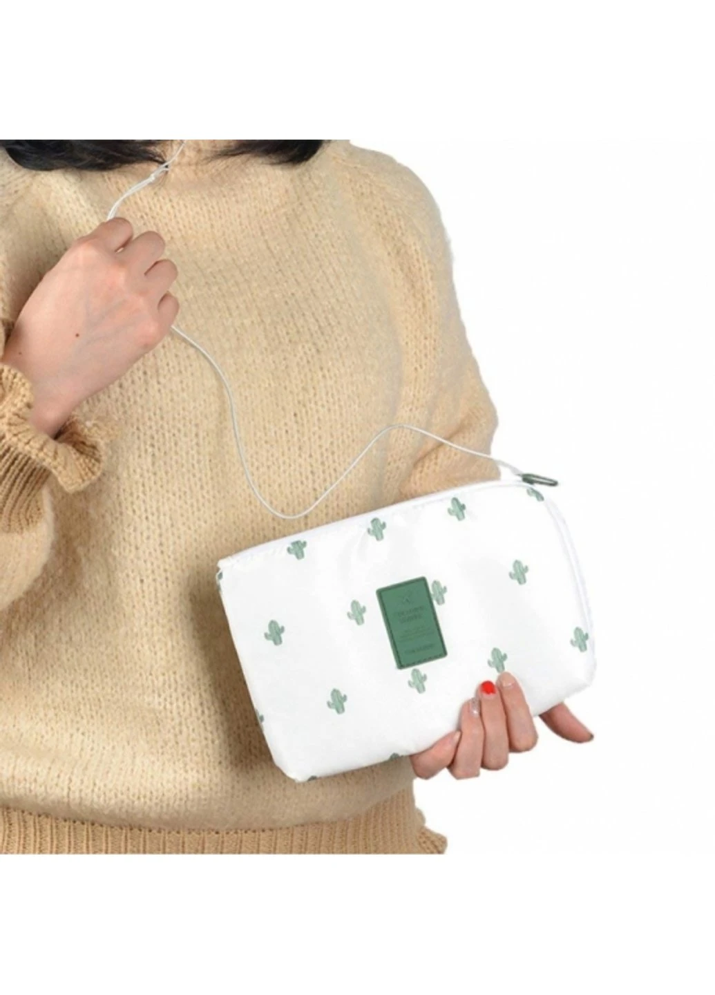 Органайзер для косметики та дрібниць Travel Bag Кактус Power (254393627)